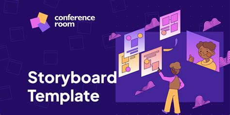 Storyboard Template | The Conference Room | Figma