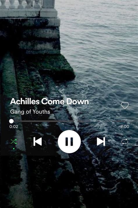 Achilles Come Down- Gang of Youths | Coming down lyrics, Achilles, Gang