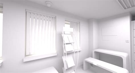 Post Office Interior 3D Model - TurboSquid 1424991