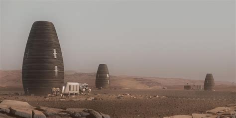 3D-printed Mars habitat MARSHA by AI SpaceFactory | human Mars