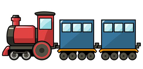 Train clipart, Train cartoon, Train illustration