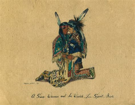 Sioux Winkte Native American Two Spirit Queer Art Queer - Etsy