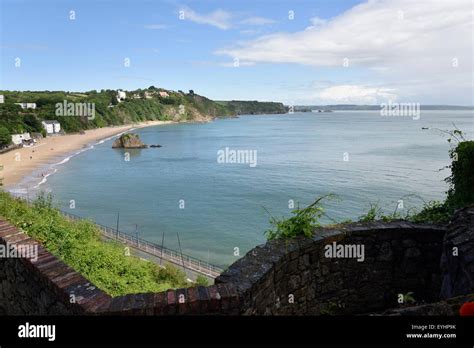 Tenby, South Wales, beaches and shopping Stock Photo - Alamy