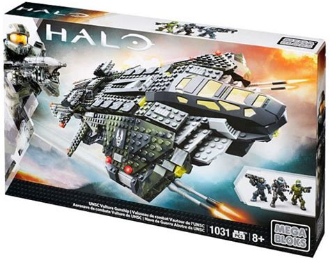 Mega Bloks Halo UNSC Vulture Gunship Set 38140 - ToyWiz