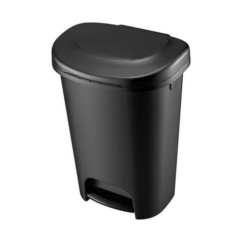 Rubbermaid® Classic™ 13G Step-On Trash Can, Black - Walmart.com