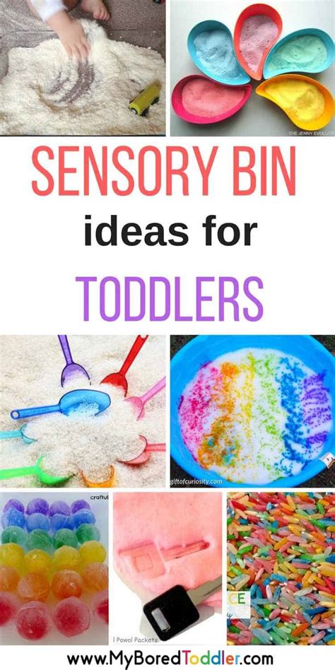 Sensory Bins for Toddlers - 6o Sensory Bin Ideas! - My Bored Toddler