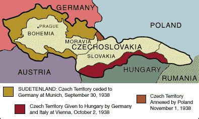 Sudetenland Map