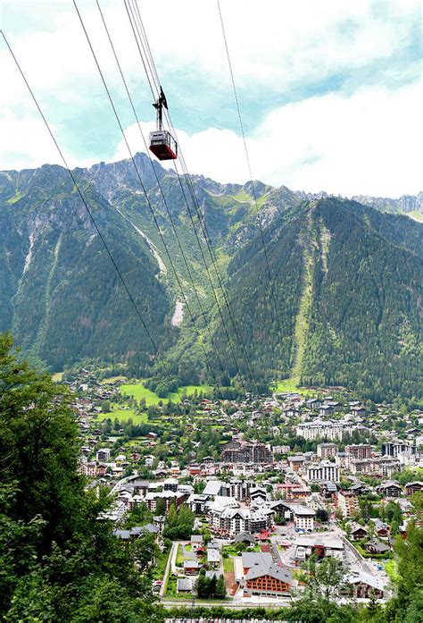 The Aiguille du Midi cable car Photograph by Glenn Harvey - Pixels