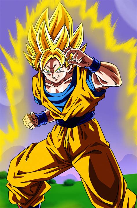 Poster #3: Son Goku Super Saiyan by Dark-Crawler on DeviantArt