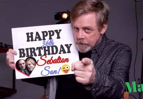 Mark Hamill Sends Sebastian Stan Hilarious Birthday Message