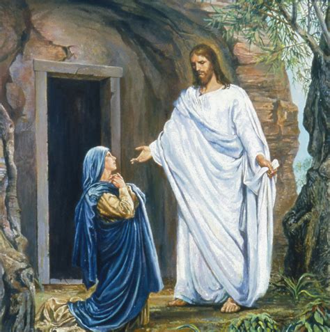 Jesus Empty Tomb Painting