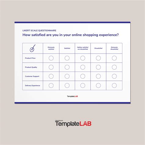 27 Free Likert Scale Templates & Examples [Word/Excel/PPT]