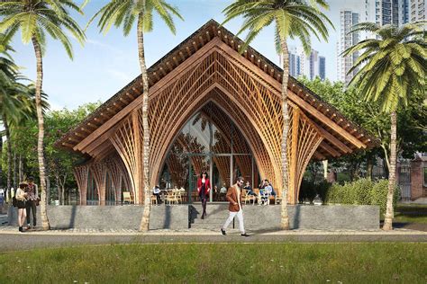 VTN Architects Bring Vietnam's Bamboo Design to China in Massive ...