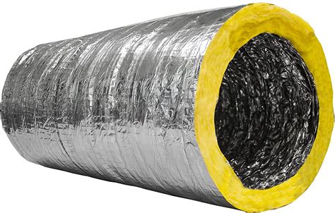 Buy DELTA DUCT INSULATED FLEXIBLE DUCT WITH FIBER GLASS | DUCT FOR AIR CONDITIONING AND ...