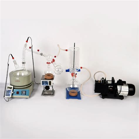 Lab Equipment Small Short Path Distillation Equipment 5L Short Path Distillation Includes Vacuum ...