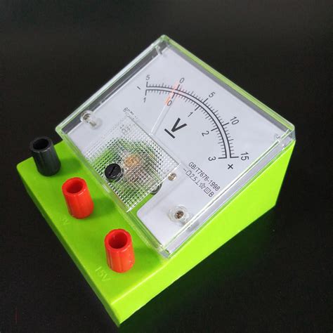 DIY Ammeter Voltmeter Volt Meter Physical Electrical Circuit Experime ...