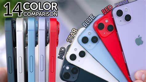 Which iPhone 14 Color to Get? Blue, Starlight, Midnight, Red, or Purple ...