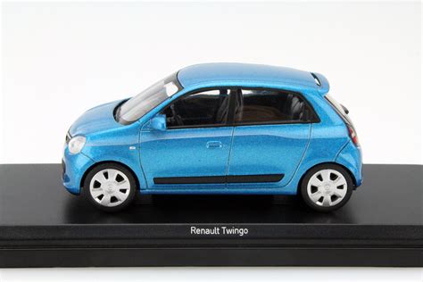 RENAULT TWINGO 2014 Pacific Blue - Die-cast model - Norev 517413