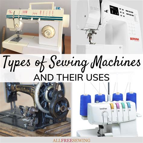 What Are The Types Of Sewing Machine