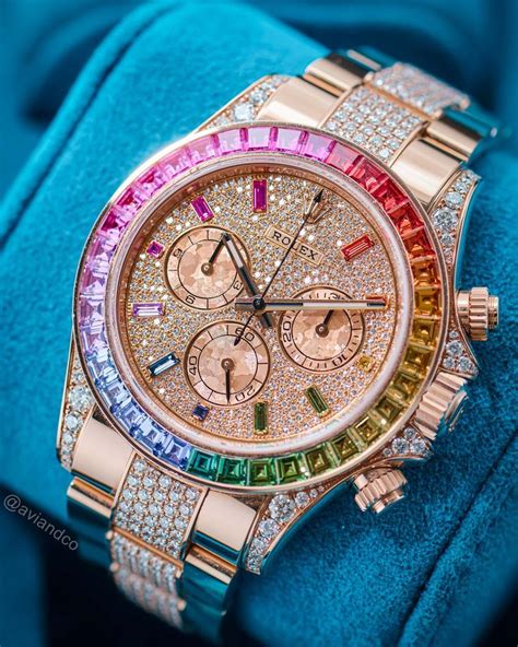 Rolex rainbow daytona – Artofit