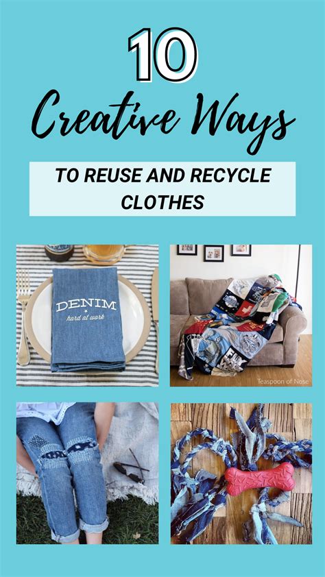 10 Creative Ways To Reuse And Recycle Clothes To Keep Them Out Of ...