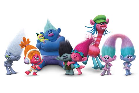 Estos son los simpáticos personajes de 'Trolls' - applauss.com