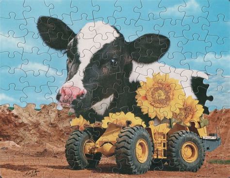 Artist Creates Surreal Montage Puzzle Art by Mixing up the Jigsaw Pieces