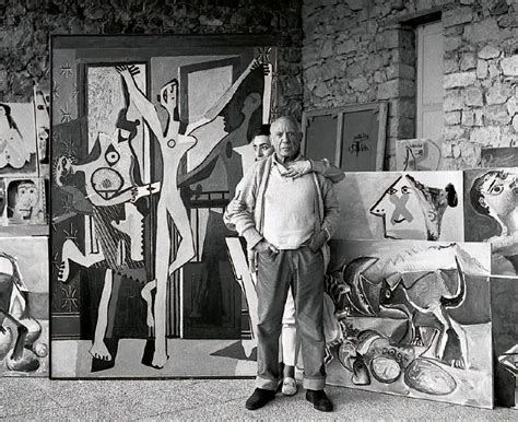 Pablo Picasso — Photos - With Jacqueline Roque, 1960-s