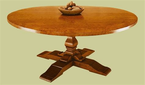 Round Dining Table | Elm Top | Cruciform Base