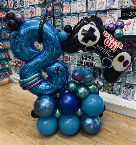 Fortnite Themed Birthday party balloon decorations | Enchanted Balloons Bristol