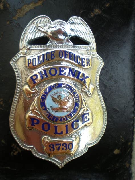 Phoenix, Arizona | Police badge, Police patches, Police