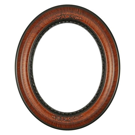 Oval Frame in Vintage Walnut Finish| Antique Stripping Methods Applied ...