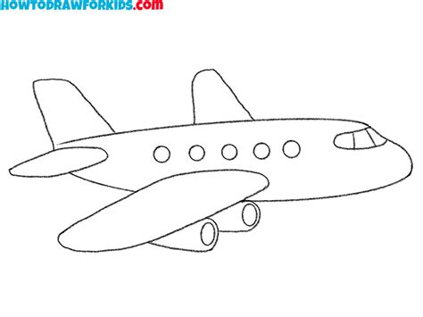 Aggregate more than 78 airplane sketch easy - seven.edu.vn