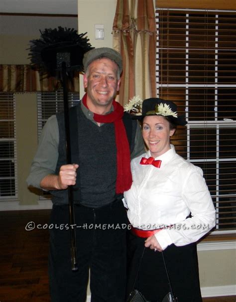 Practically Perfect Couple Halloween Costume: Mary Poppins and Bert