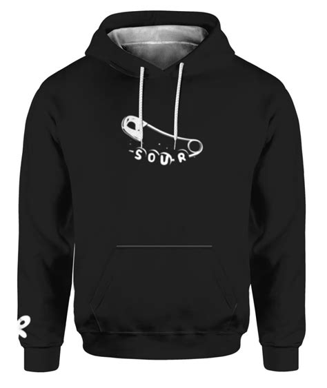 Sour Merch Sour Paperclip Tracklist Hoodie - Spoias | Hoodies, Long ...