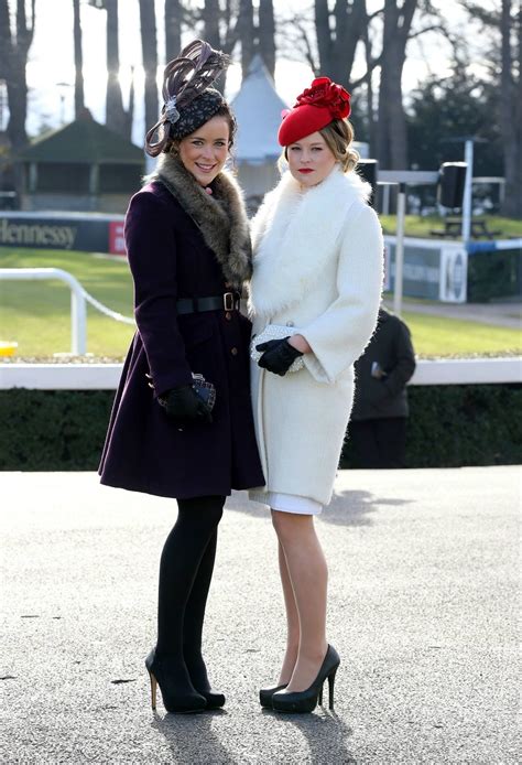 Pin by Therese on Christmas Ladies Day | Stylish winter outfits, Race ...