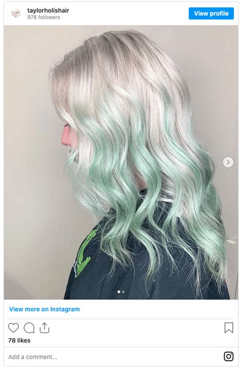 Mint Green Hair - How To Get The Pretty Pastel Look.