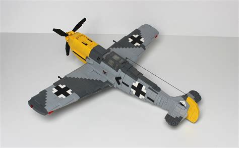 LEGO scale modeling in the form of a 1/18 Messerschmitt Bf 109