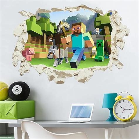 I Tested Minecraft Wall Decor Stickers and Here's Why They're a Must ...