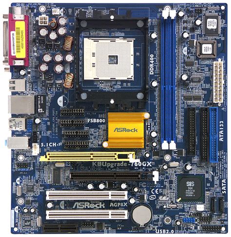 ASRock K8Upgrade-760GX Motherboard Based on SiS 760GX Chipset for AMD ...