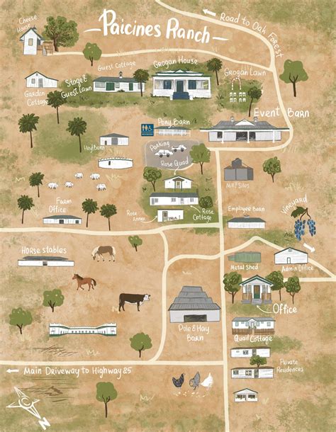 Interactive Map of Facilities - Paicines Ranch