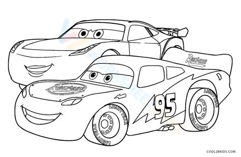 Lightning Mcqueen And Jackson Storm Worksheet