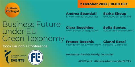 Business Future Under EU Green Taxonomy - The European Liberal Forum