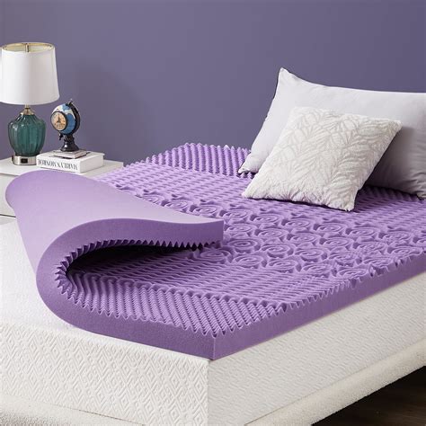 "Atilioo 3"" Twin Memory Foam Mattress Topper with 5-Zone Design & Cooling Gel" - Walmart.com