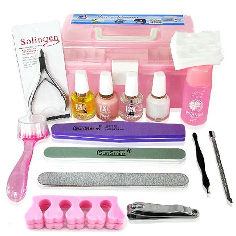 Pro Nail Art Kits 17 pcs/set for DIY Nail Care Tools High Quality-in Sets & Kits from Beauty ...