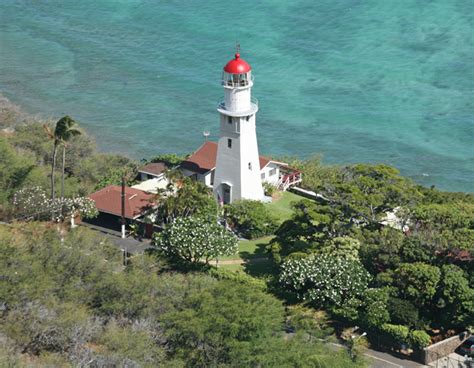 Diamond Head Lighthouse, Hawaii at Lighthousefriends.com