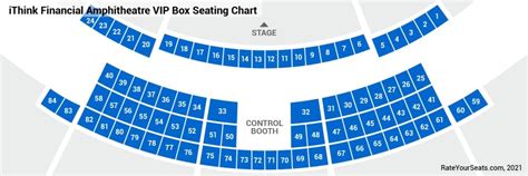 iTHINK Financial Amphitheatre VIP Boxes - RateYourSeats.com