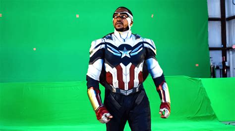 Disney Reveals New Looks at Anthony Mackie's Latest Captain America ...