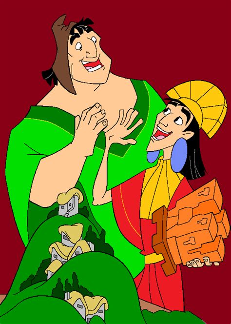 Kuzco and Pacha by cartoon-girl-2010 on DeviantArt