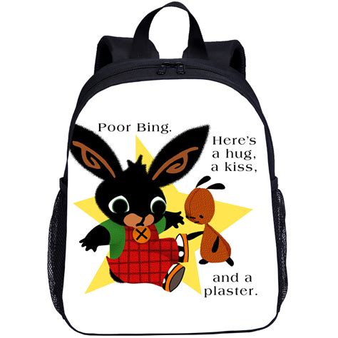 Bing Bunny Kids Toddler Backpack Mini 13 inch School Bag for Baby